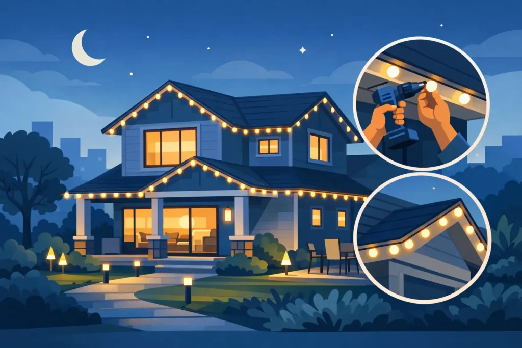 Why Professionally Installed Permanent Outdoor Lights