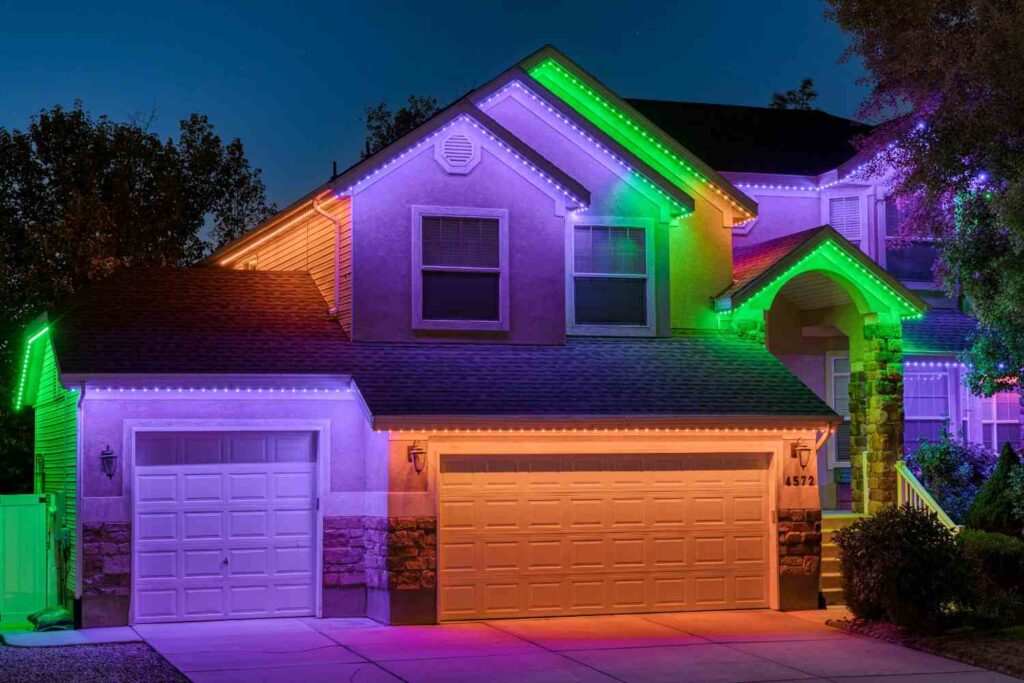 home outdoor holiday lighting ideas