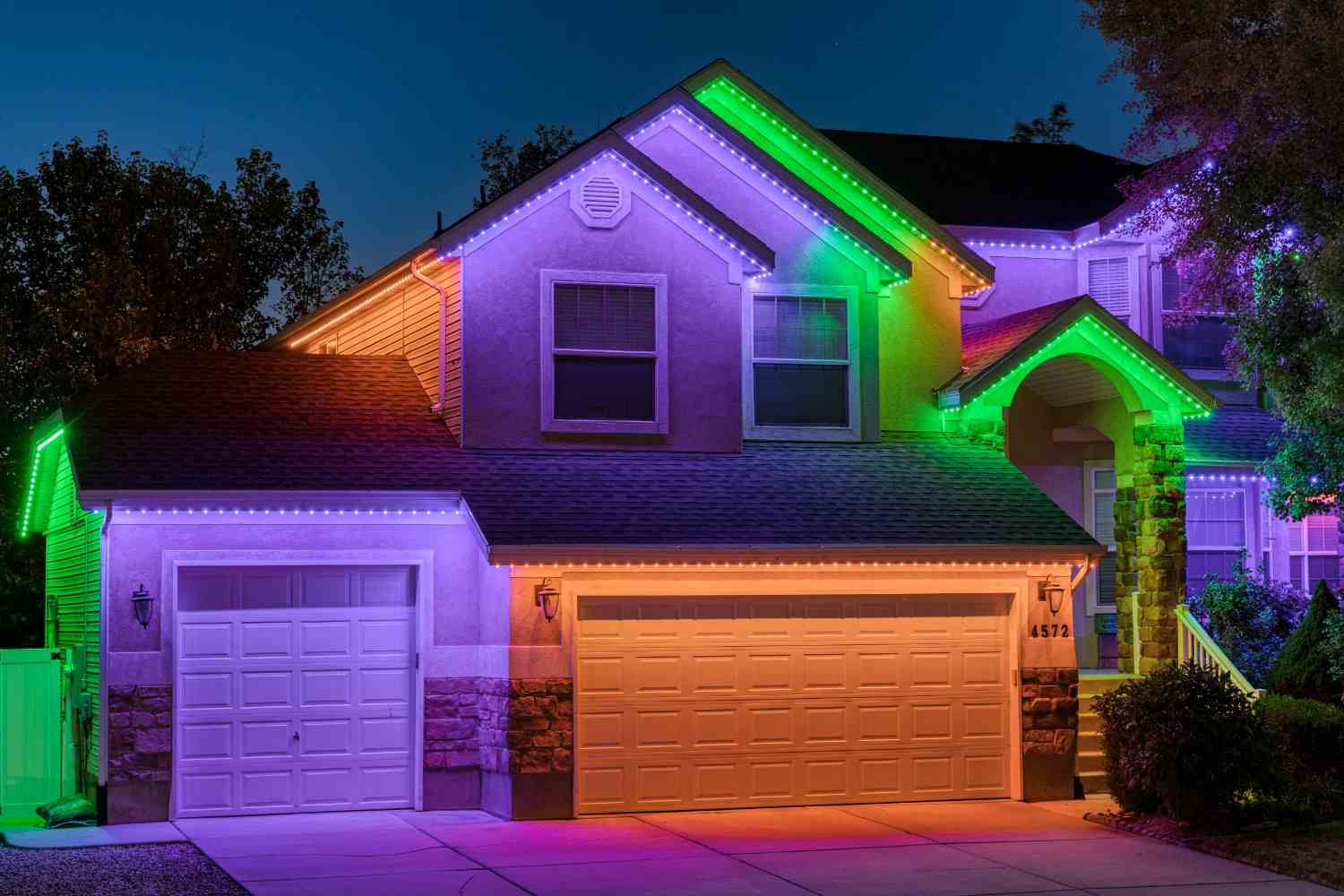 home outdoor holiday lighting ideas