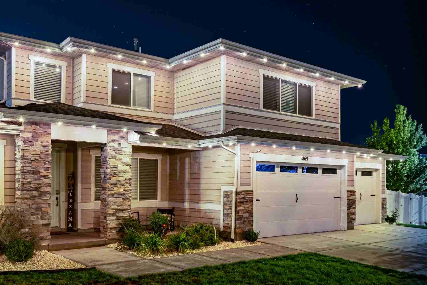what is the best permanent outdoor lighting